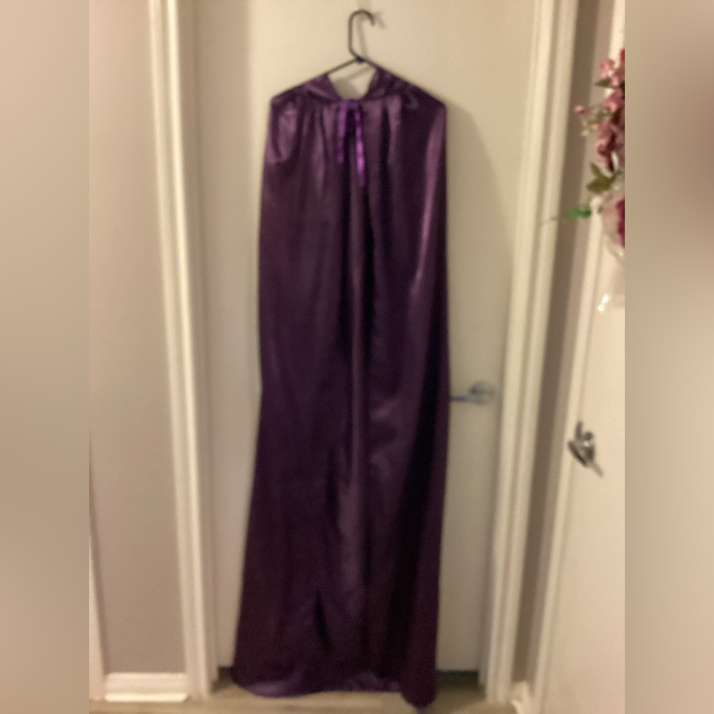 Floor length medieval cape